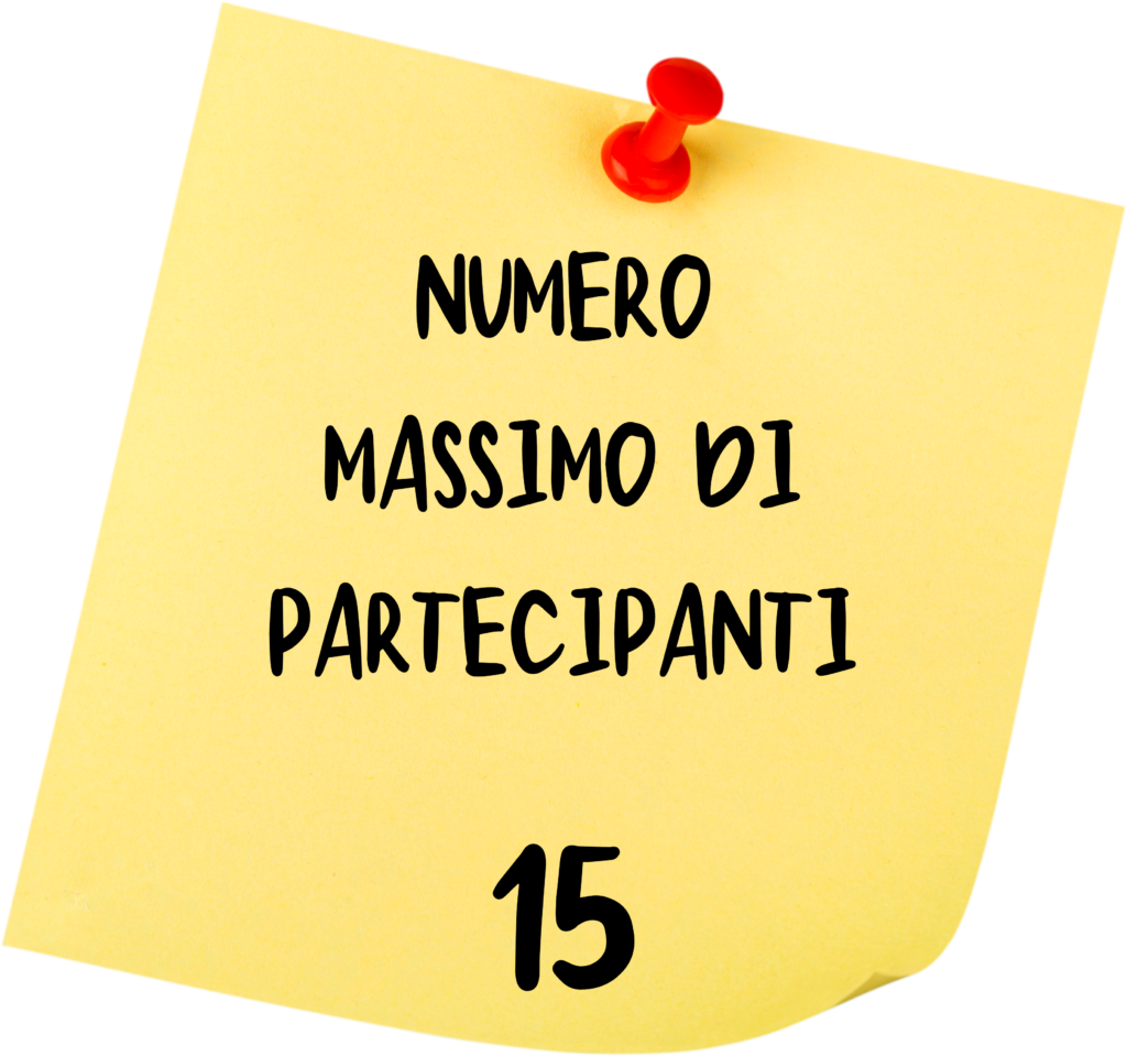 numero massimo partecipanti 15