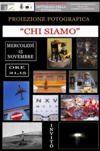 Mercoledì 15 Novembre - ore 21:15