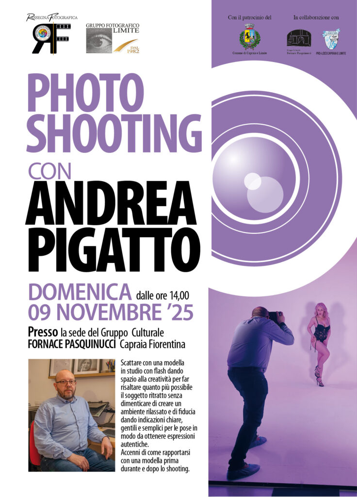 Photo Shooting con Andrea Pigatto
